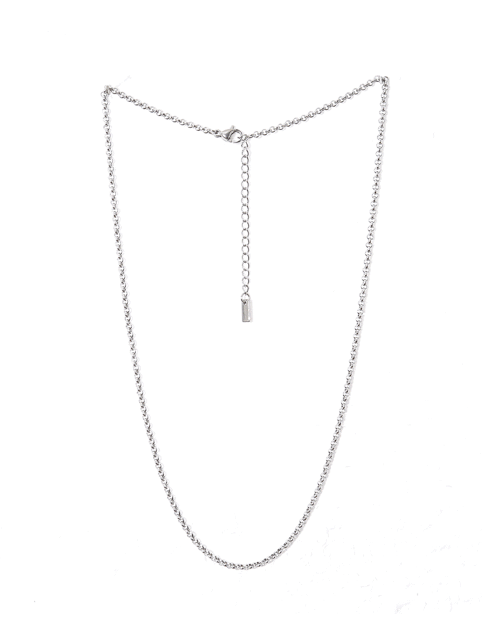 [당일발송/팔찌가능] Crkg silver necklace