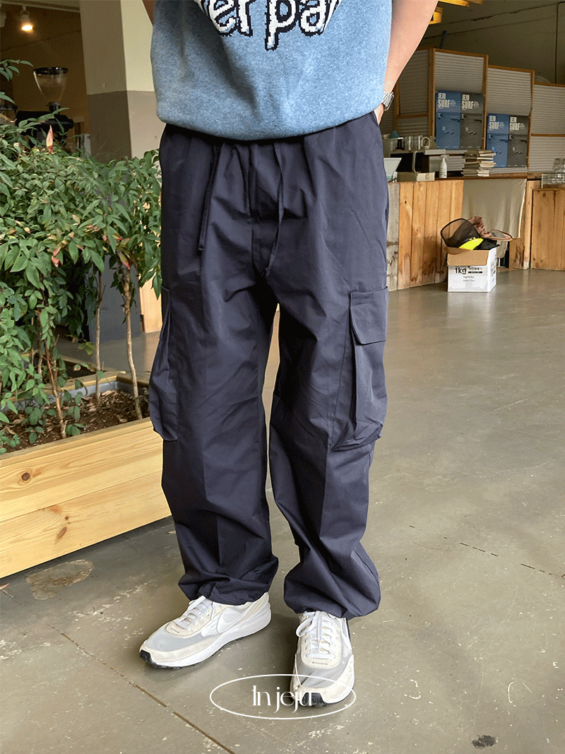 (추천상품) Meke cotton string cargo pants_3color